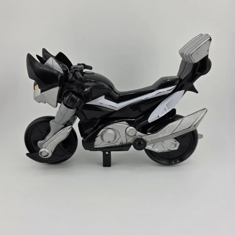 Power Rangers Jungle Fury Black Cat Ranger Transforming‎ Battle Bike Bandai 2008